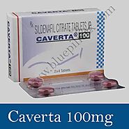 Caverta 100mg Tablet Buy Online | Sildenafil Citrate | Bluepillsrx