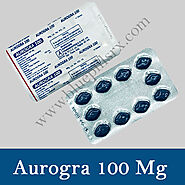 Buy Aurogra 100mg Tablet | Uses, Dosage, Side Effects, Price