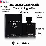 Buy Franck Olivier Black Touch Cologne For Women