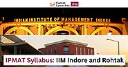 IPMAT Syllabus: Download PDF 2025 [IIM Indore & IIM Rohtak]