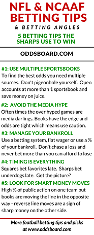 Top 5 football betting tips the pro's use to win betting football.