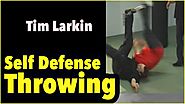 Target Focus Training Throwing Self Defense DVDs by Tim Larkin