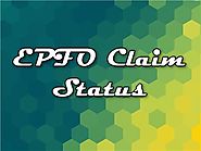 PF claim status enquiry