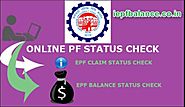 How To Online Check PF Status