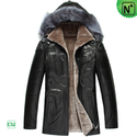 Shearling Jacket with Hood CW848396