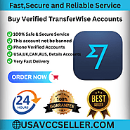 Buy Verified TransferWise Accounts-Best Wise Accounts Seller