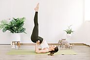 2. Viparita Karani (Legs Up the Wall)