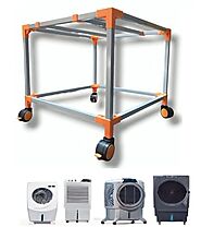 PM AIR Cooler Trolley/Stand Anti Rust Power Coated And 360 Degree movable