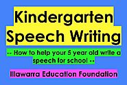 Kindergarten Speeches (How to Write a Kindy Speech) #9