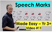 Speech Marks, Inverted Commas or Quotation Marks for Kids (Year 3+) #11 | How to write speech marks