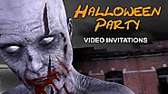 Amazing Halloween Party Invitations - Talking Zombie Video Template