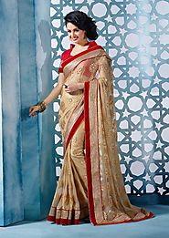 At Fashionothon Corporate wear sarees can be of any fabric like pure silk, pure cotton, georgette