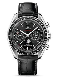 Replique Montre Omega Speedmaster Moonphase Co-Axial Master Chronographe 44.25mm 304.33.44.52.01.001
