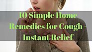 10 Simple Home Remedies for Cough & Cold - Home Remedies Living