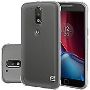 Moto G4 / G4 Plus Case, MP-Mall [Slim Fit] Flexible TPU Rubber Soft Silicone Protective Case Cover For Motorola Moto ...