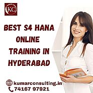 Best S4 HANA Course | S4 HANA online training in Hyderabad