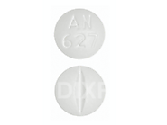 Purchase cheap Tramadol AN 627 white round tablet online