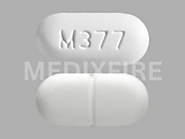 Hydrocodone 300 mg / 7.5 mg ( M377 White Oval )