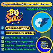 Buy Verified OnlyFans Creator Account – Instant & Secure