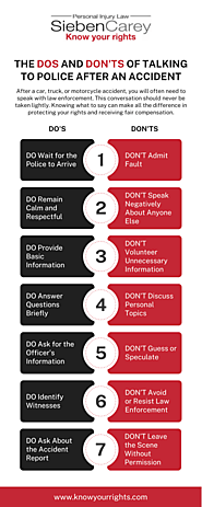 The Dos and Don'ts of Talking to Police After an Accident