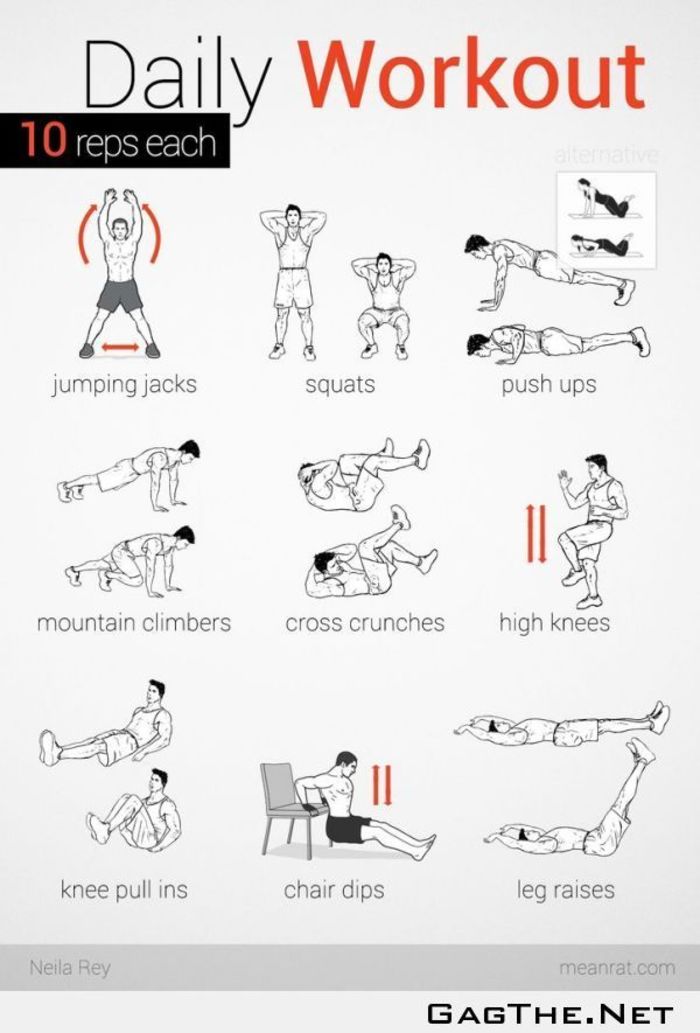 Workouts to do online everyday