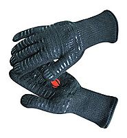 Revolutionary 932°F Extreme Heat Resistant EN407 Certified Gloves - Thick but Light-Weight & Flexible, 2 Gloves