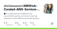 GitHub - christarascon/AWSHub-Curated-AWS-Services-Docs-Learning-Resources: 📚 A curated collection of AWS services do...