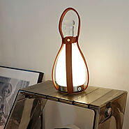 Glass Bottle-Shaped Portable Lamp – The Deco Loft