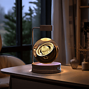 Crystal Ball Lamp – 3D – The Deco Loft