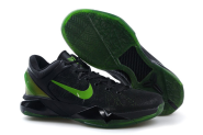 Nike Zoom Kobe VII(7) Black/Green Mens