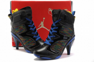 Nike Air Jordan VI 6 Heels Black/Blue