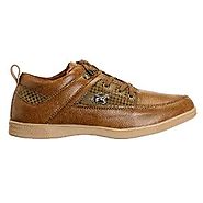 Shoe Island Men's Synthetic Leather Casual Shoes - Tan