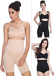 Set of 3 : 1 Shapewear + 1 Thigh Shaper + 1 Tummy Tucker - Shape Wear by C9