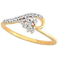 Shuddhi 18 Kt Gold & Diamond Ring