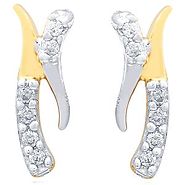 Asmi 18 Kt Gold & Diamond Earrings