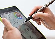 DotPen - World's Best Active Stylus Pen for iPad, iPhone, & Most Android Tablets and Smartphones. Machined aluminum h...