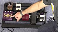 Guitar Effects Pedal Order on a Pedalboard
