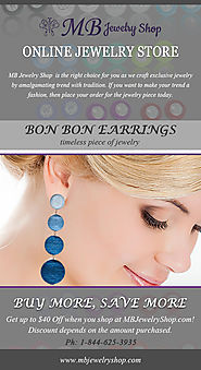 Add the Tinker to your Ear with Bon Bon Earrings