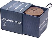 Viking Axe Grinder 63mm – 4-Part Wooden Grinder w/ Aluminum Threading
