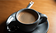 "Savor every sip in style with the Big Apple Roasters signature coffee cup."
