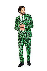 OppoSuits Men's Cannaboss Party Costume Suit