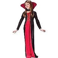 Victorian Vampiress Child Costume (Medium)