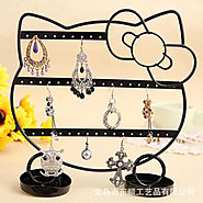 KT cat Jewelry Display