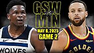 Warriors vs. Timberwolves Game 2 Highlights: Chaos, Carnage, and Anthony Edwards Going Supernova