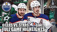 Edmonton Oilers vs. Dallas Stars Game 2 Recap