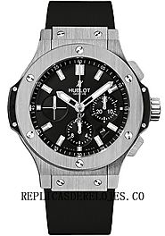 Replica Hublot Big Bang Negro cronografo del dial de los hombres de reloj 301.SX.1170.RX