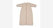 Organic Winter Baby Sleeping Bags 3.5 Tog Zipper Baby Sleeping Bags With Arms