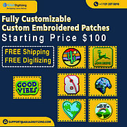 🧵 Custom Embroidered Patches That Make a Statement