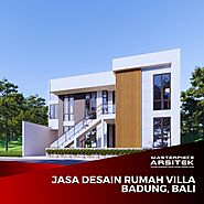 Solusi Villa Tropis, Jasa Desain Rumah Villa di Badung