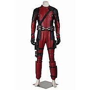 CosplayDiy Men's Costume Suit for Deluxe Deadpool Wade Wilson Cosplay